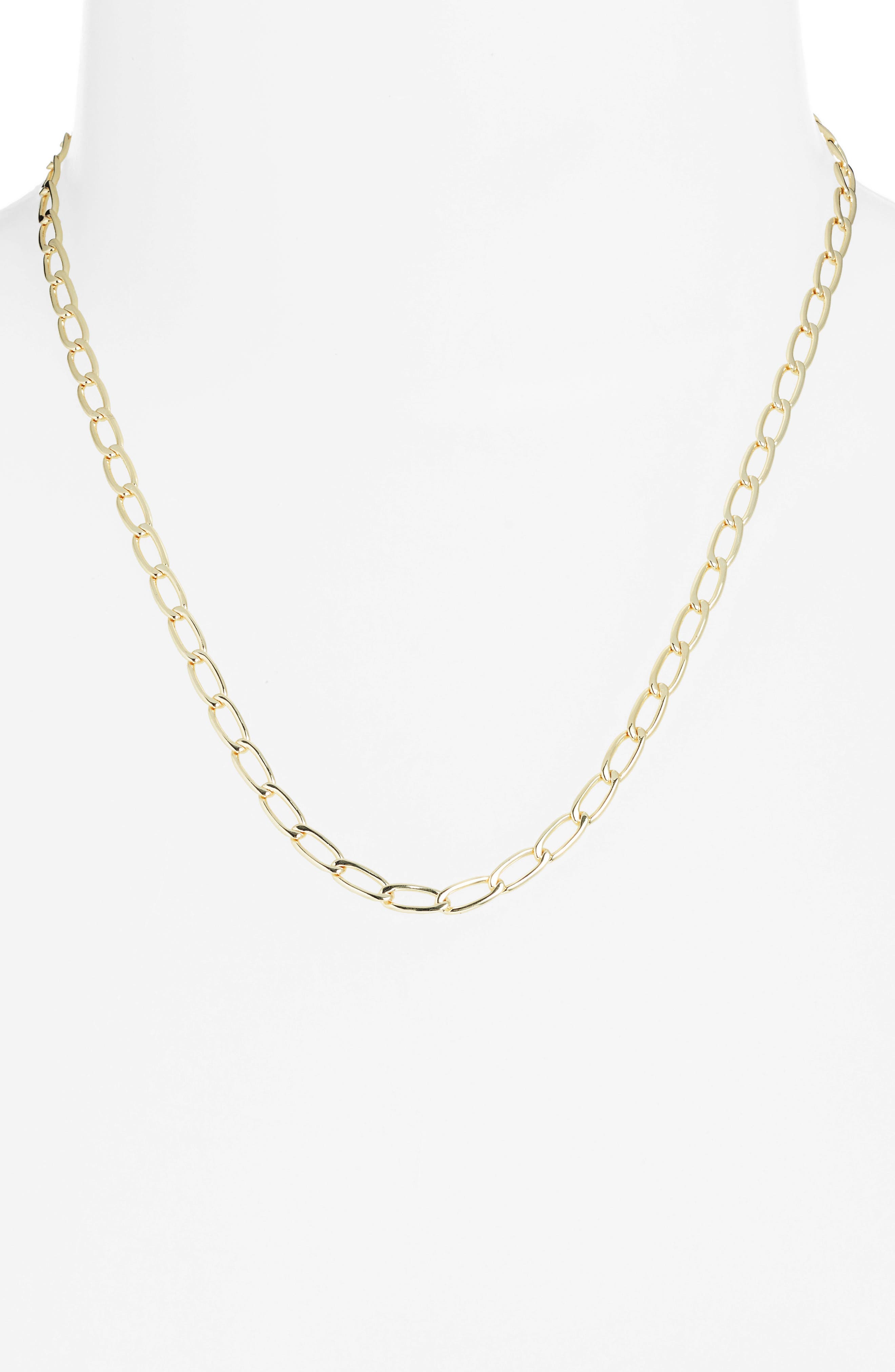 Kendra Scott Merrick Oval Link Chain Necklace Nordstrom