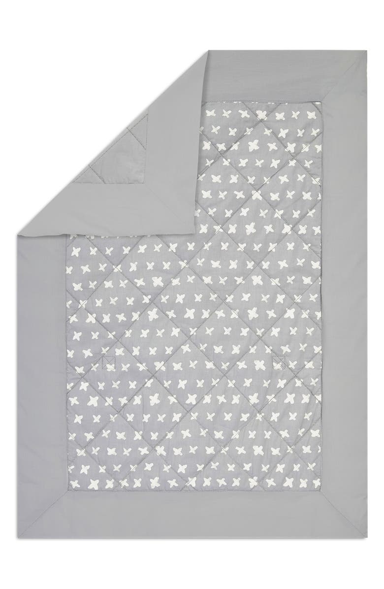 ADEN + ANAIS Embrace On the Go Weighted Blanket, Main, color, CROSS-HATCH