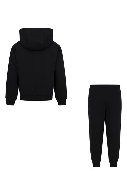 Nike Kids' Fleece Pullover & Joggers Set In Black
