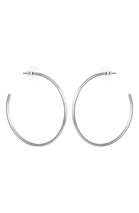 nordstrom silver hoop earrings