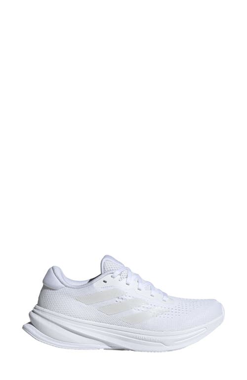 Shop Adidas Originals Adidas Supernova Rise Running Shoe In White/crystal White/black