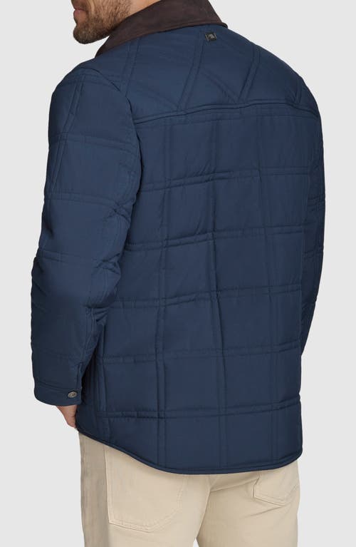 Shop Andrew Marc Hudson Quilted Jacket In Ink