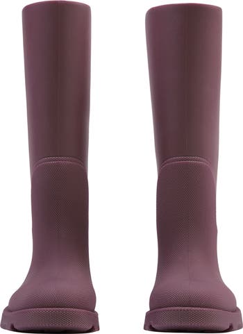 Burberry boots best sale womens purple