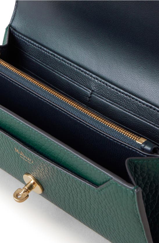 Mulberry Darley Leather Wallet In  Green