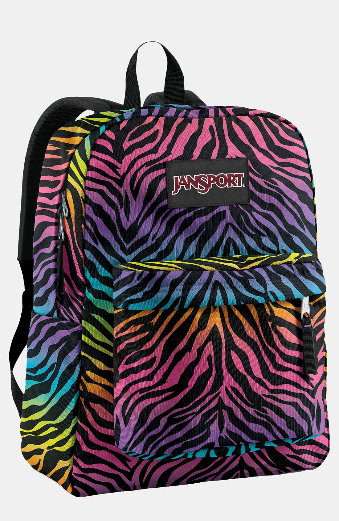 jansport zebra print backpack