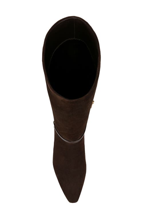 Shop Veronica Beard Kenzie Knee High Boot In Dark Espresso