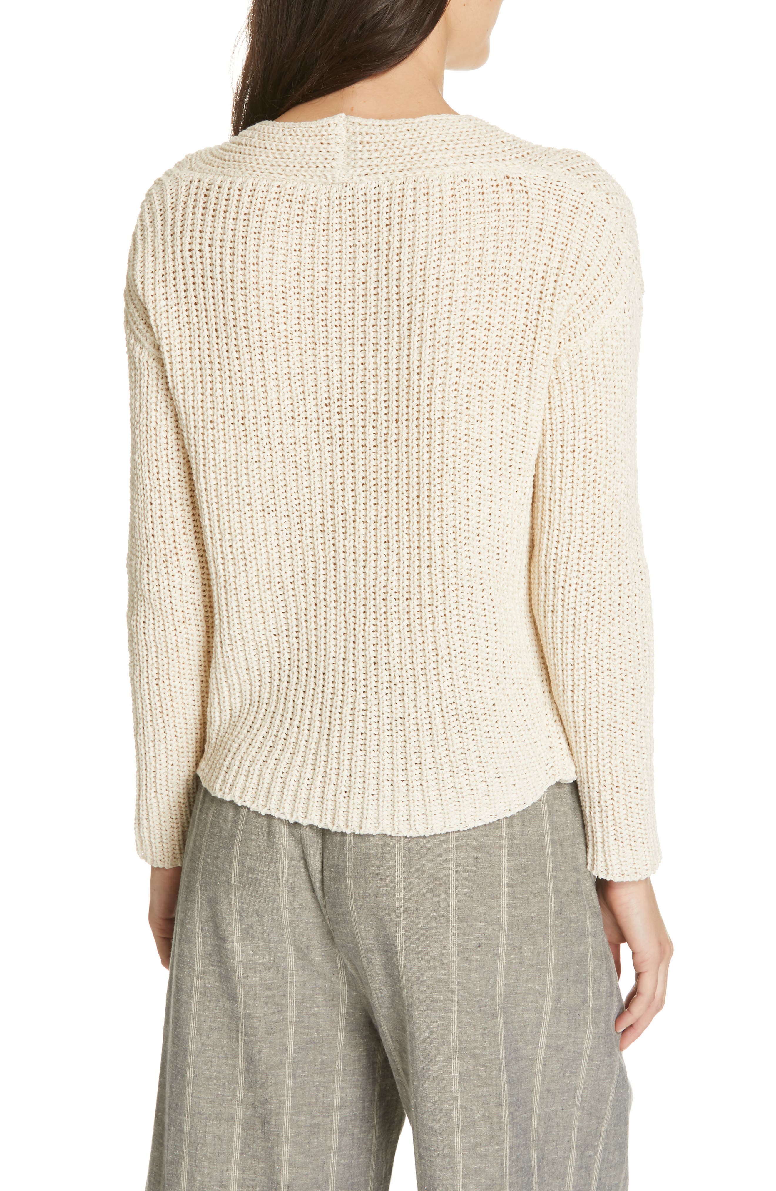 eileen fisher nutmeg sweater
