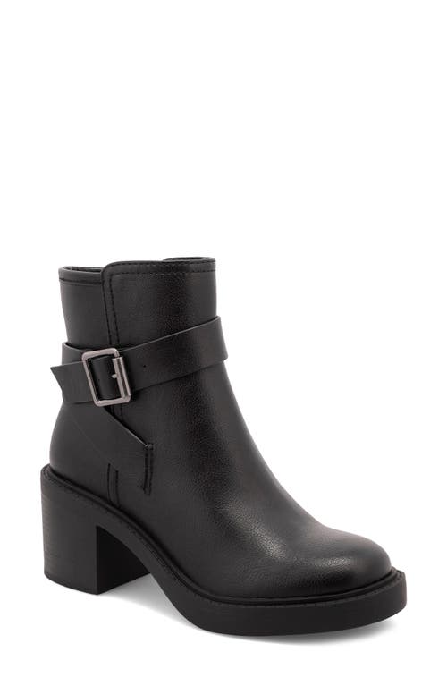 Shop Mia Gryfinn Platform Bootie In Black