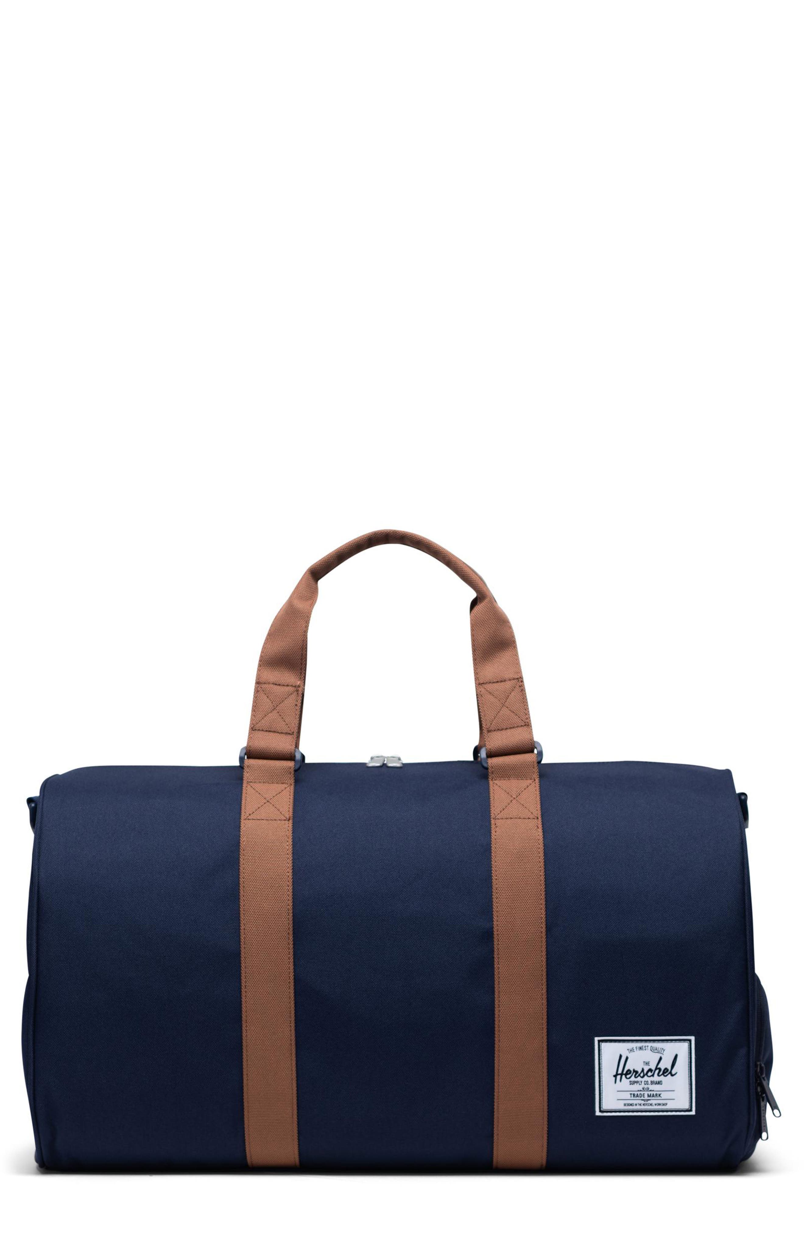 Mens Bags Duffel bags and weekend bags Michael Kors Synthetic Navy Blue Nylon Weekender Bag Holdall for Men 