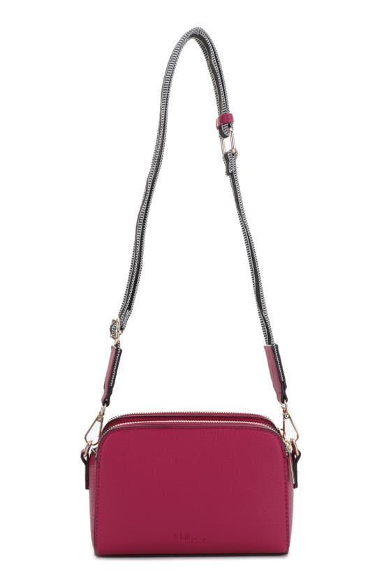 Shop Mali + Lili Zahara Crossbody Bag In Cranberry