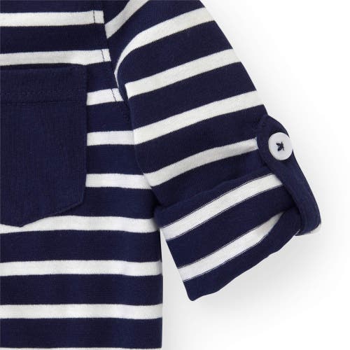 HOPE & HENRY HOPE & HENRY BOYS' HENLEY POCKET TEE WITH ROLLED SLEEVES, KIDS