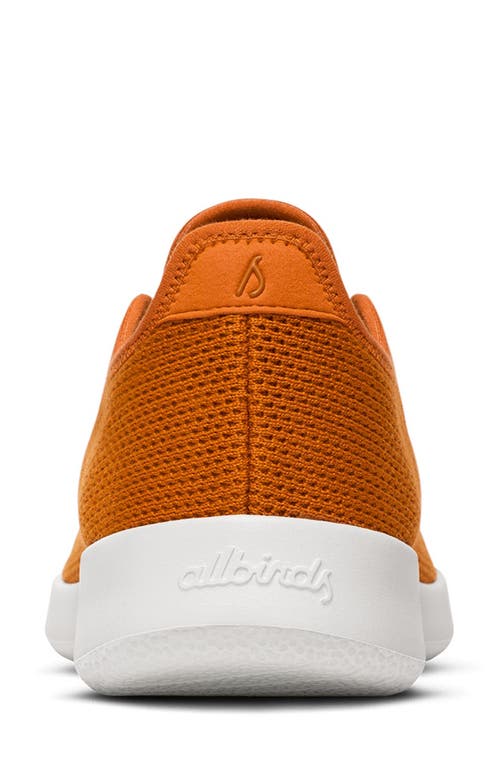 Shop Allbirds Tree Runner Sneaker In Honey Rust/blizzard