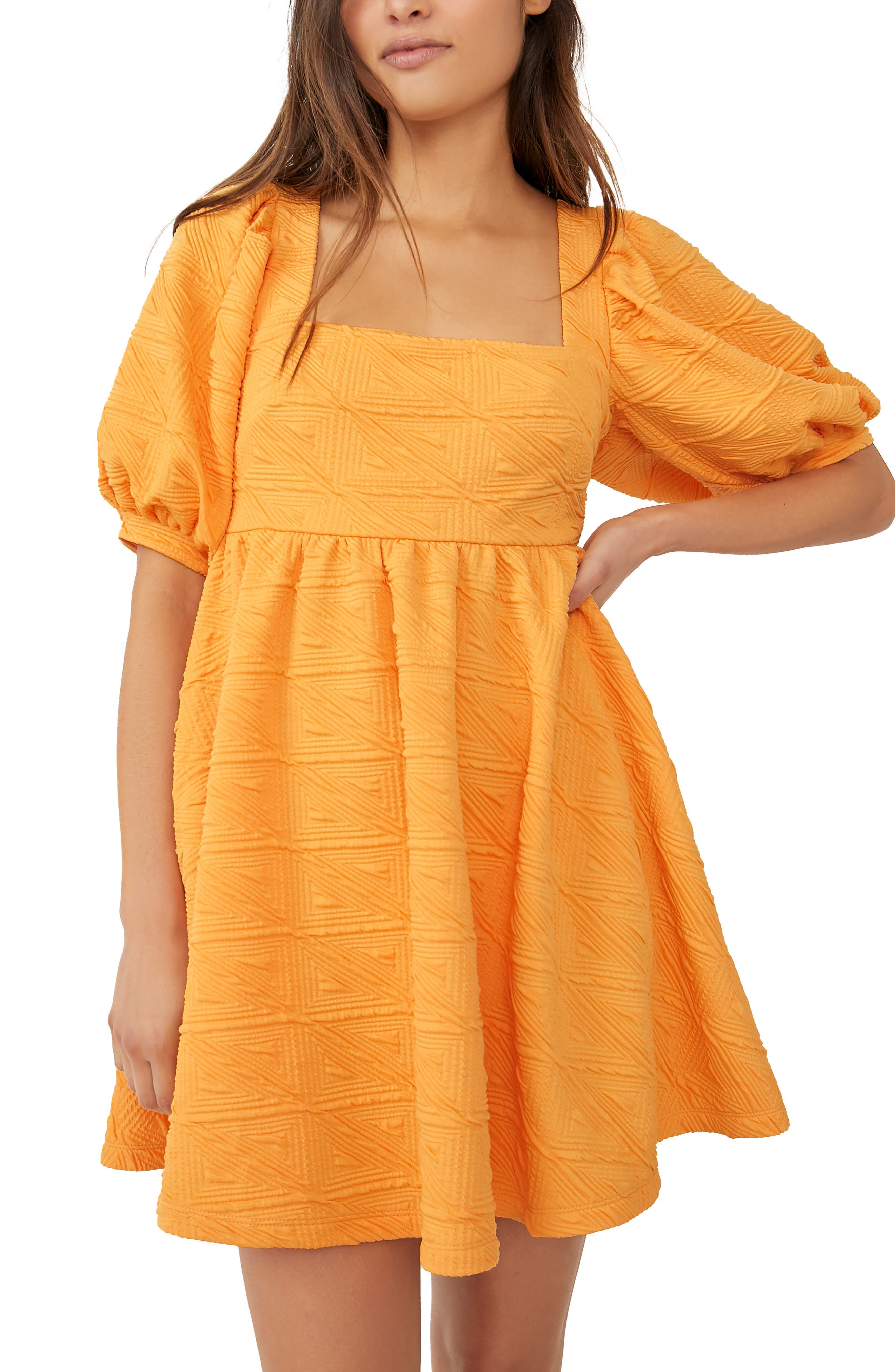 Yellow Combo Small Free People Intimately Womens Jolene Mini Slip Dress