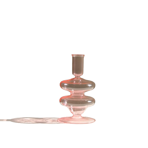 Osmos Studio Siri Candle Holder In Pink