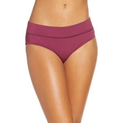 Nike Full Bikini Bottoms, Burgundy