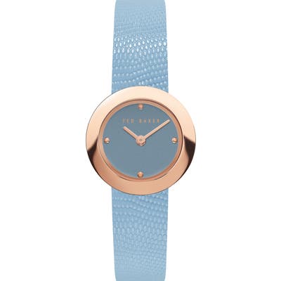 Ted Baker London Seerena Leather Strap Watch, 2m