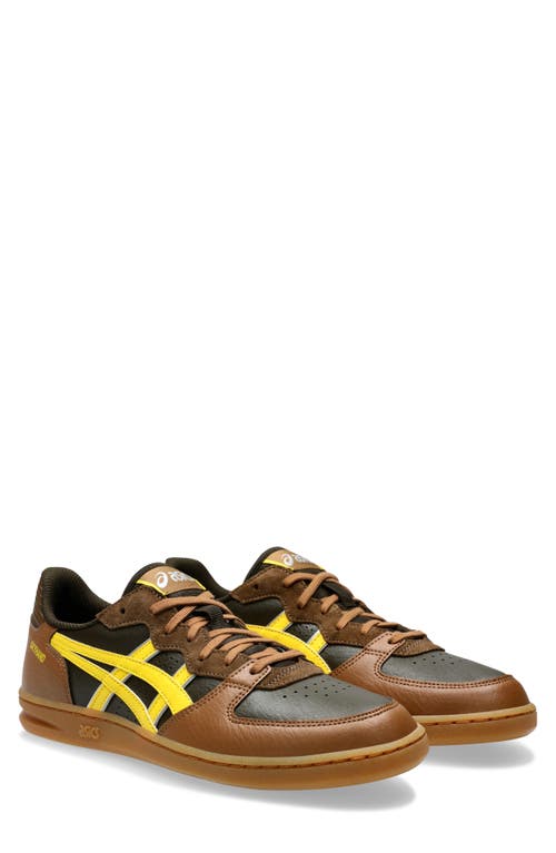 Shop Asics ® Skyhand Og Sneaker In Black Coffee/tai-chi Yellow