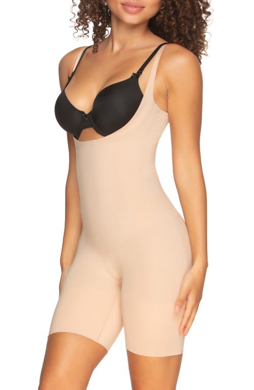 Felina Fusion Open Bust Mid Thigh Shaper at Nordstrom,