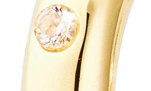 Nordstrom Rack Demi-fine Simple Huggie Hoop Earrings In Gold