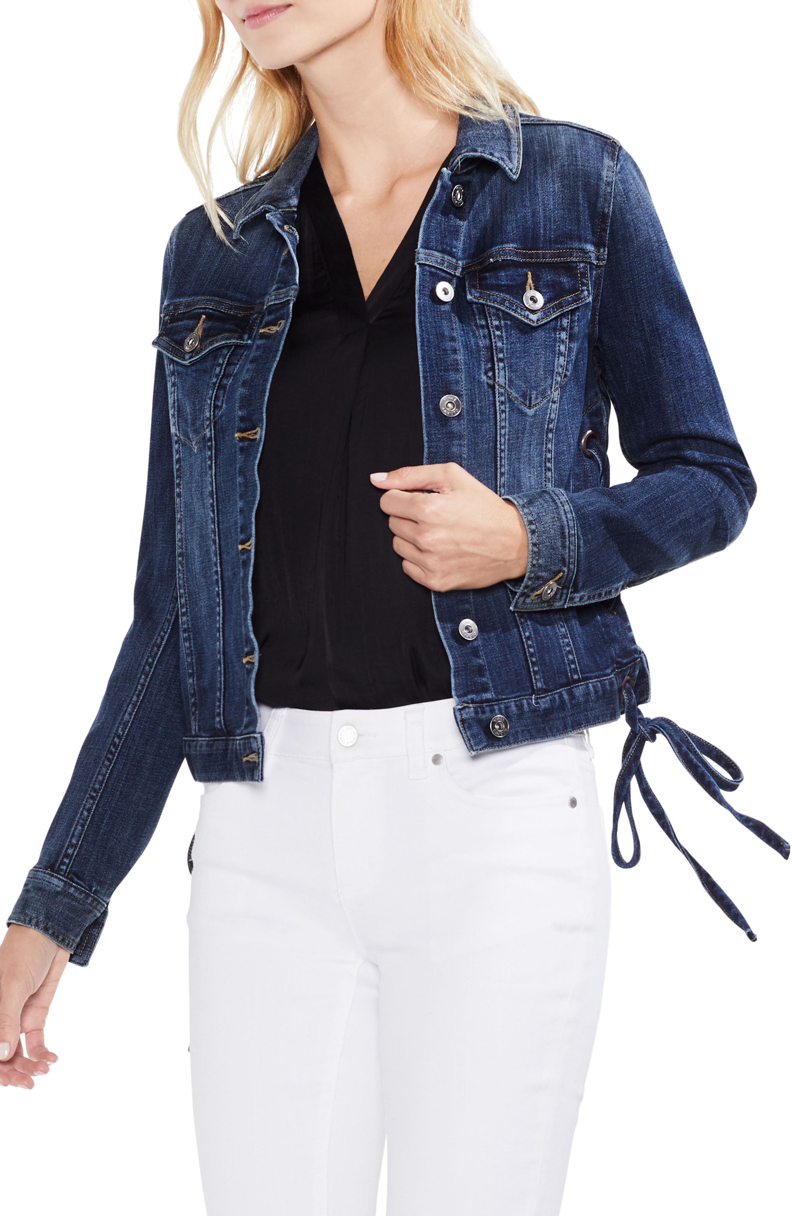 vince camuto denim jacket