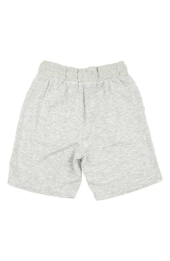 Miki Miette Kids' Rusty French Terry Shorts In Moon Grey