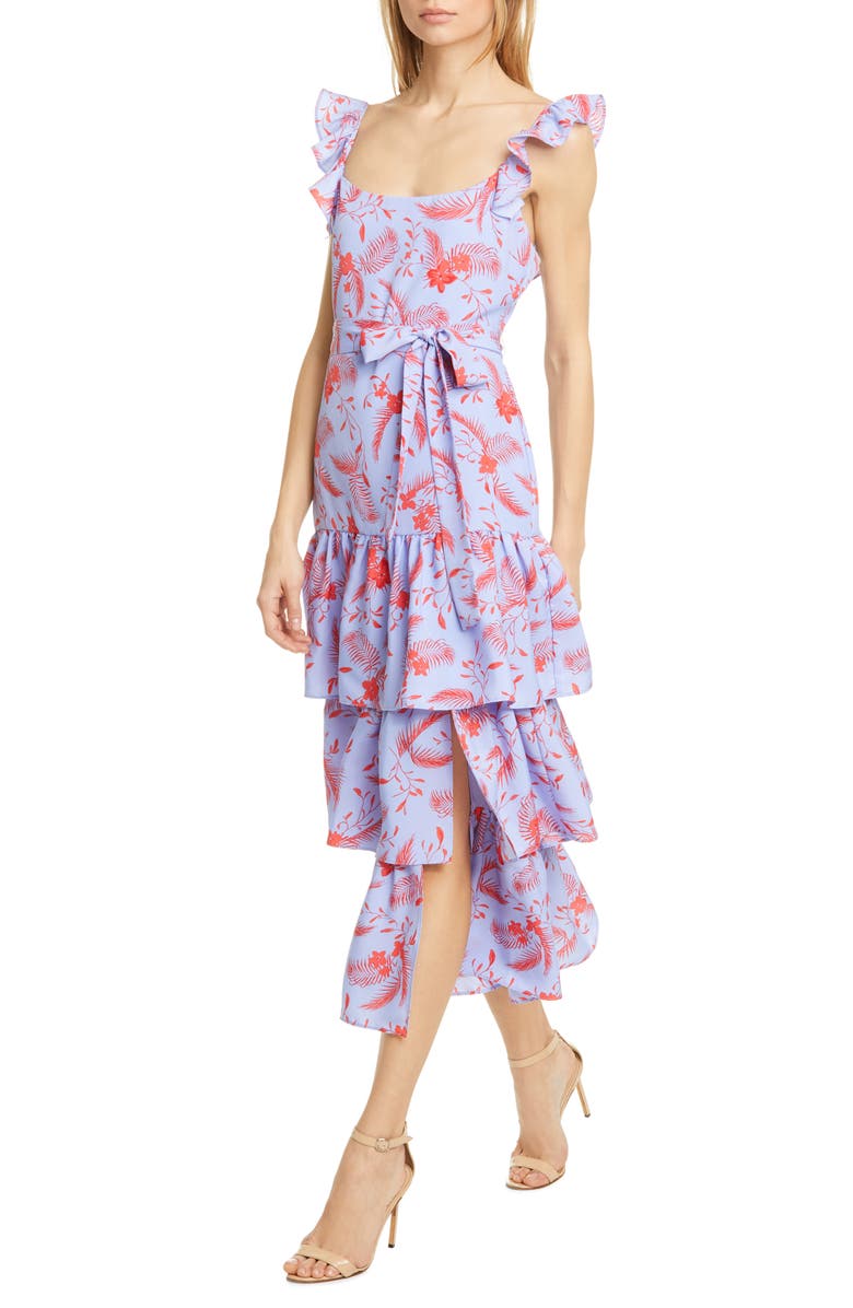 Likely Juno Floral Tiered Ruffle Dress Nordstrom