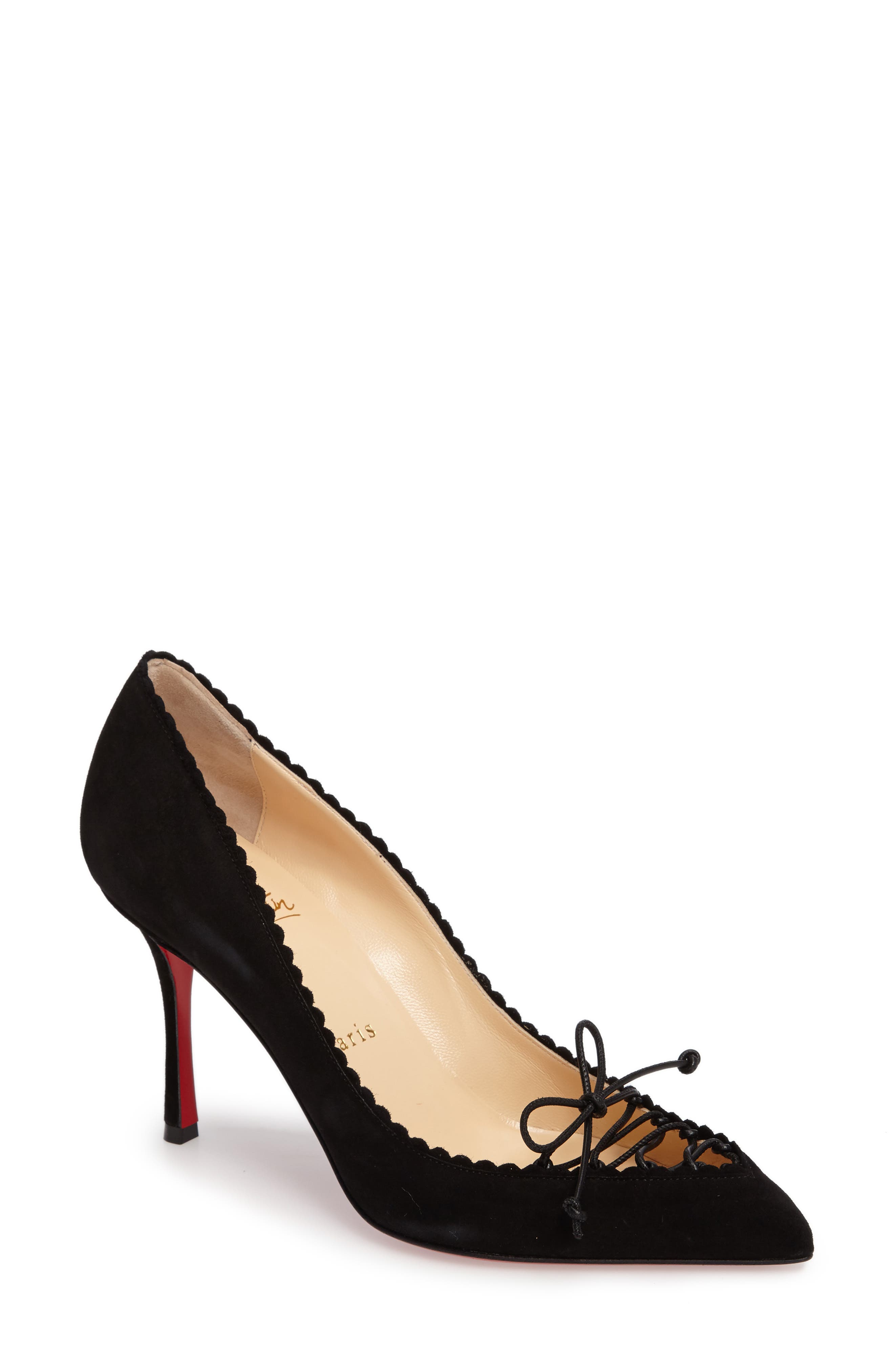 Christian Louboutin Scalop LaceToe Pump Nordstrom