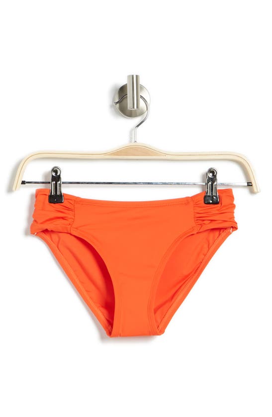 Shop La Blanca Island Goddess Hipster Bikini Bottoms In Paprika