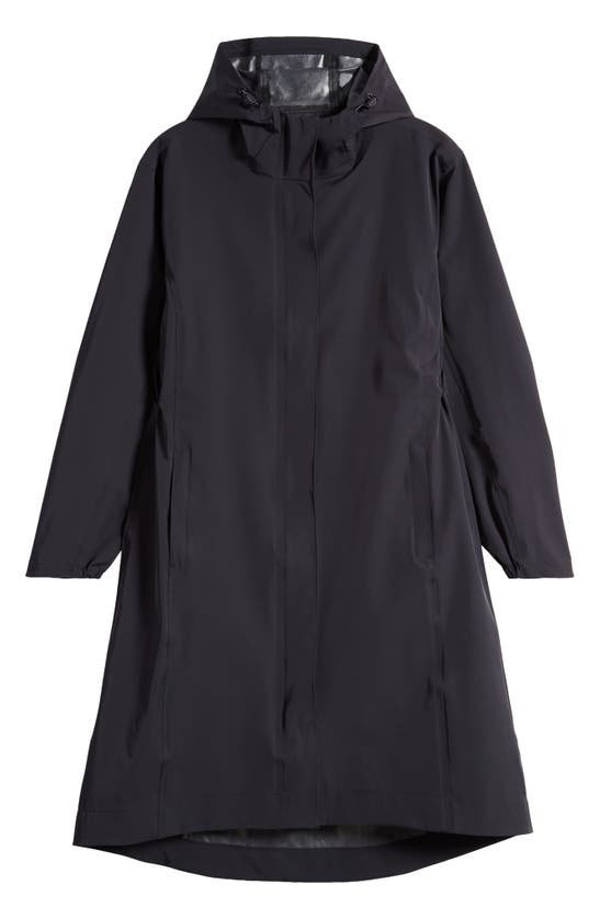 Zella Journey Waterproof Raincoat In Black