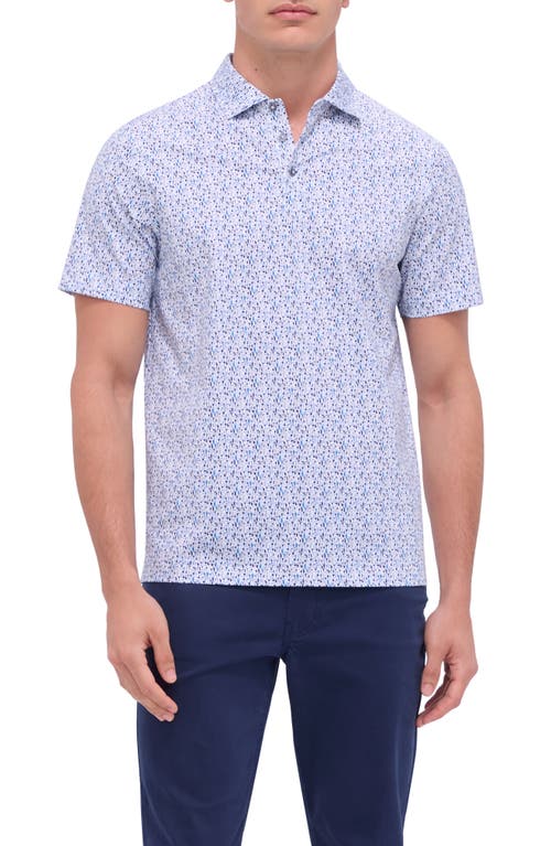 Bugatchi Men's Ooohcotton Polo Shirt In Cobalt