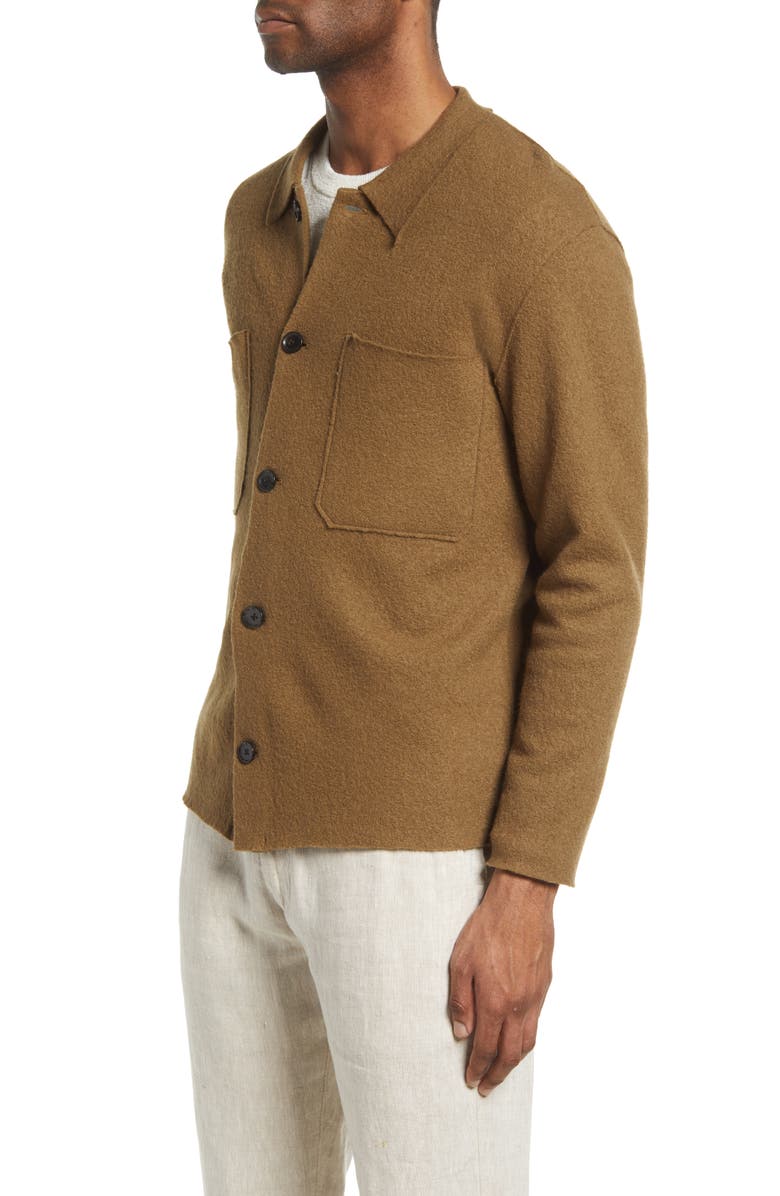Niet modieus Vijandig Begrip NN07 Jonas Boiled Merino Wool Shirt Jacket | Nordstrom