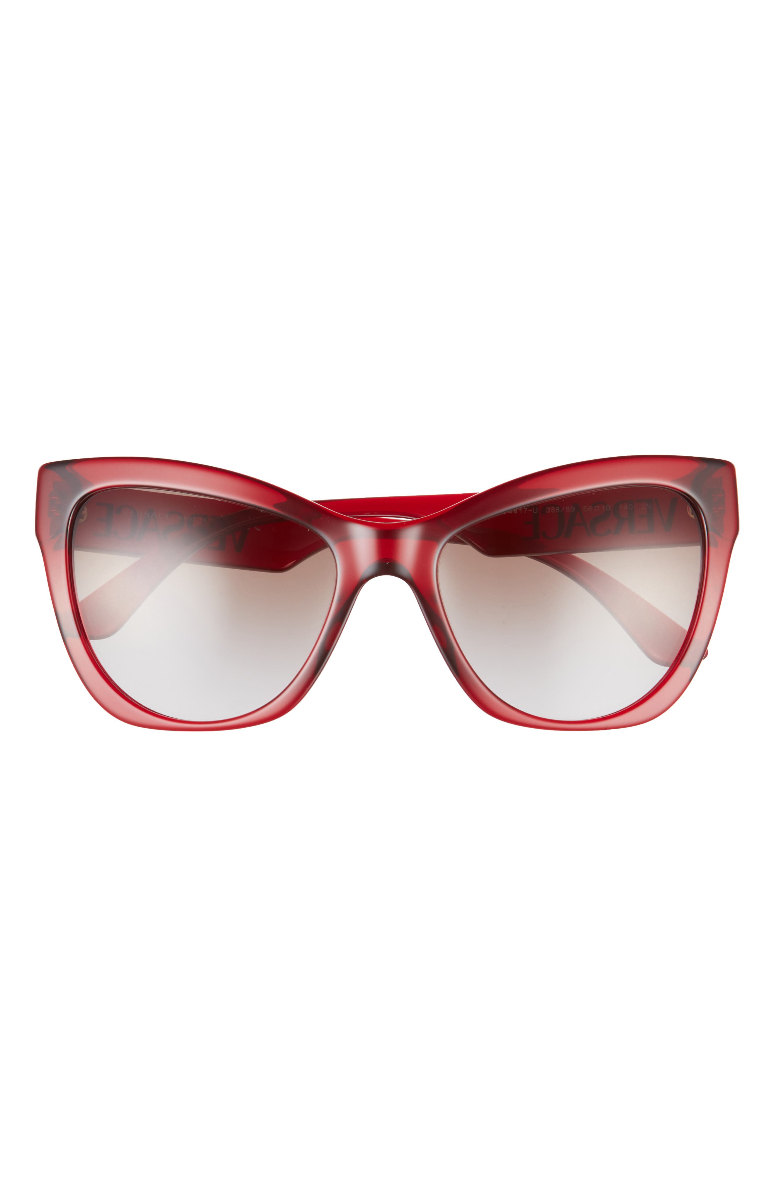 Versace 56mm Gradient Cat Eye 
