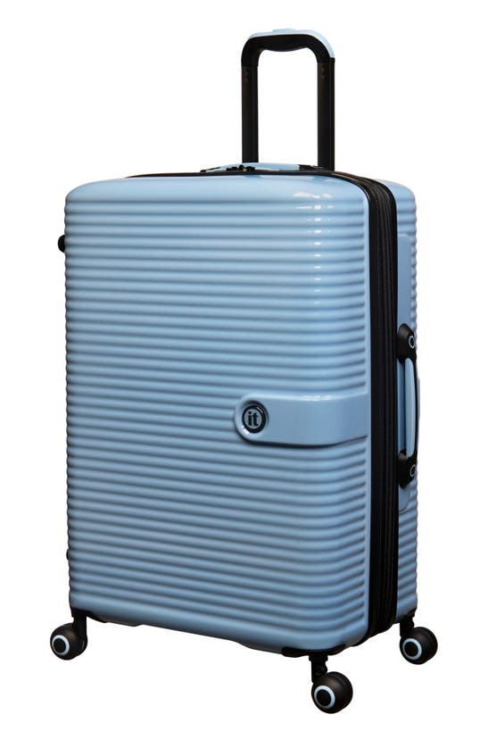 Shop It Luggage Helixian 27" Hardshell Spinner Suitcase In Baby Blue