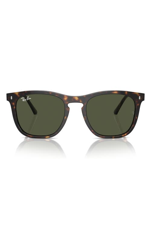 Ray-Ban 53mm Polarized Square Sunglasses in Havana at Nordstrom