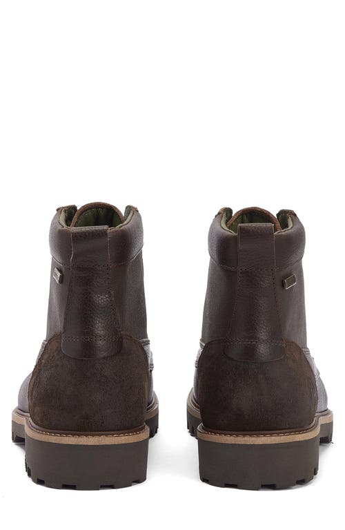 Barbour Sheene Moc Toe Boot In Brown