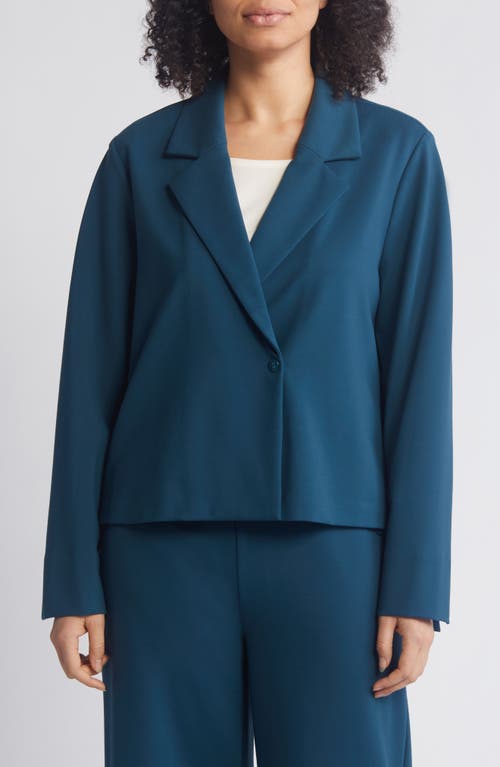 Masai Copenhagen Jena Single Button Blazer Reflect Pond at Nordstrom,