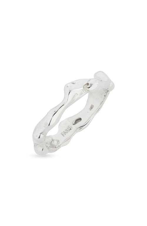 Shop Faris Lava Band Sterling Silver Ring