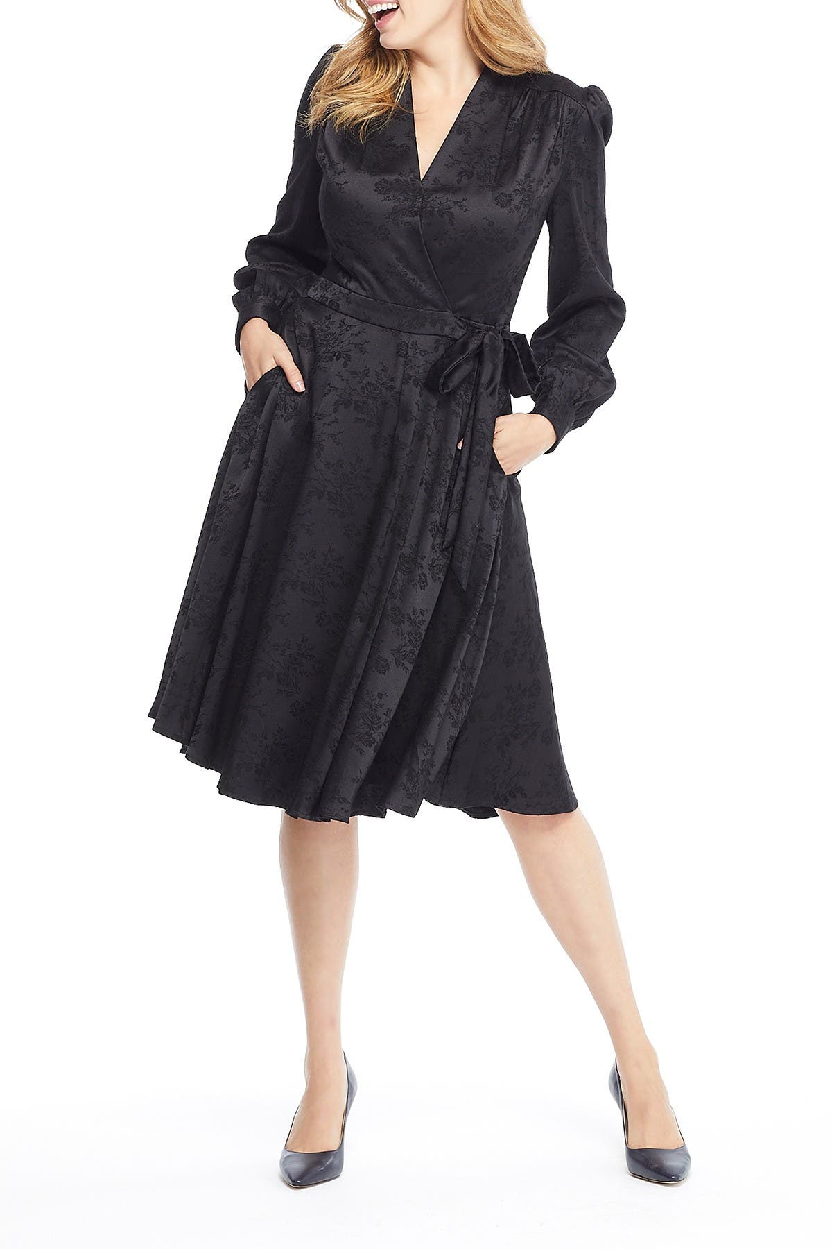 gal meets glam wrap dress