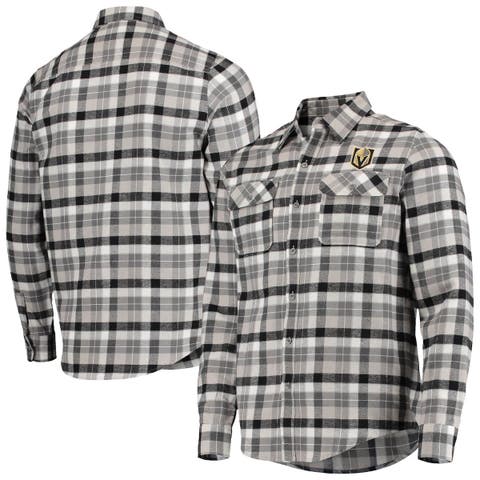 Lids Seattle Seahawks Antigua Ease Flannel Long Sleeve Button-Up