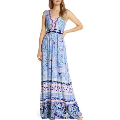 Lilly Pulitzer Mckinley Maxi Dress, Blue