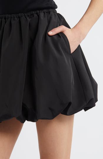 Open Edit Tafetta Bubble Skirt | Nordstrom