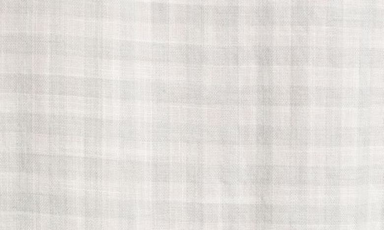 Rails Fairfax Gingham Relaxed Fit Short Sleeve Button-up Shirt In Grey Gingham Melange