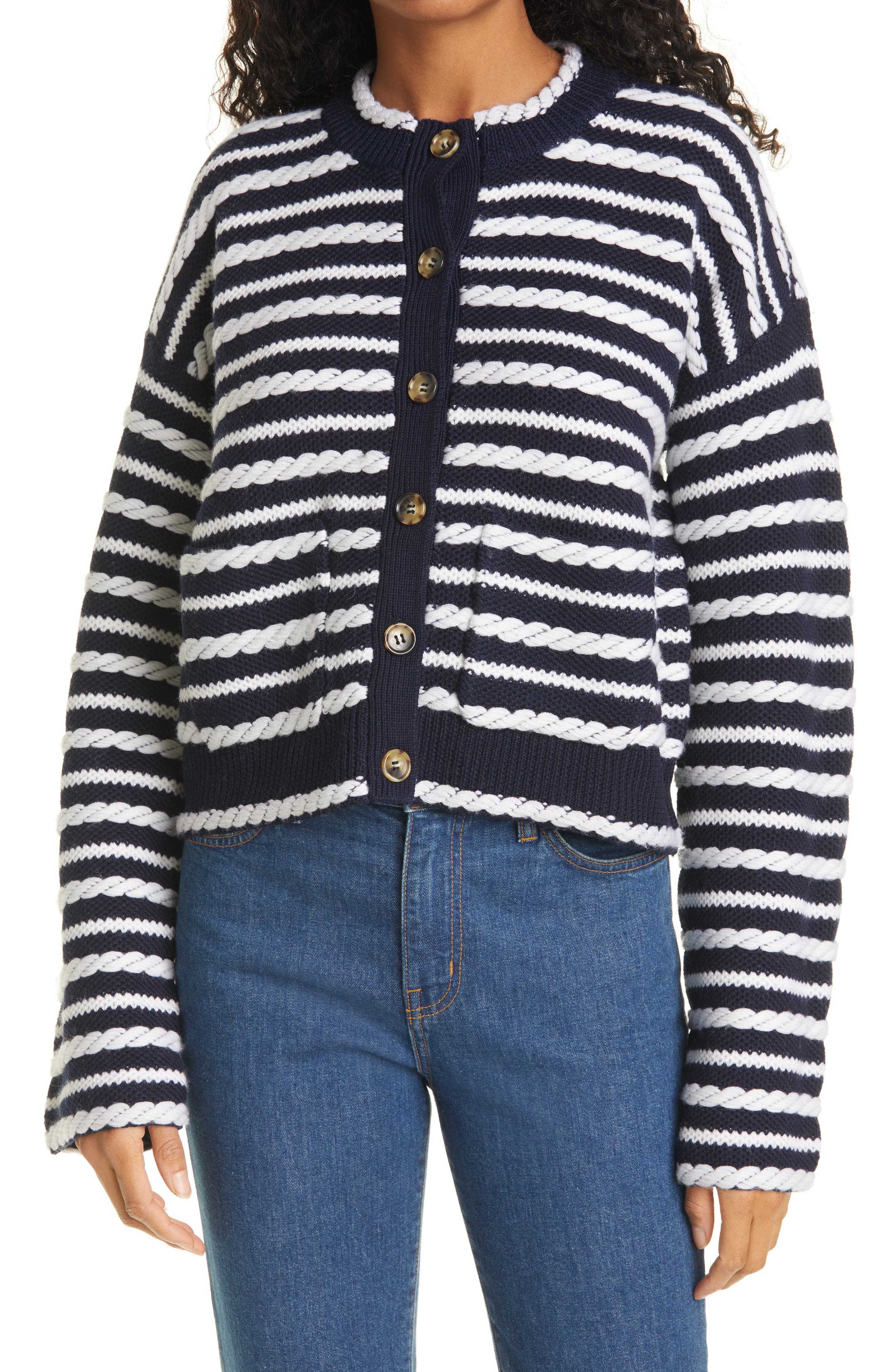 merino cardigan women's
