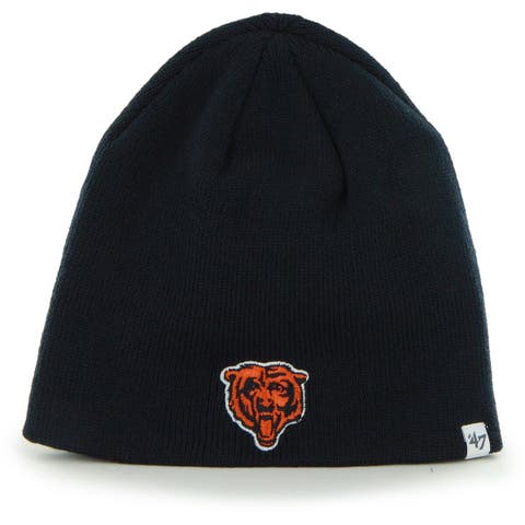 Chicago Bears Fanatics Branded Defender Cuffed Knit Hat with Pom