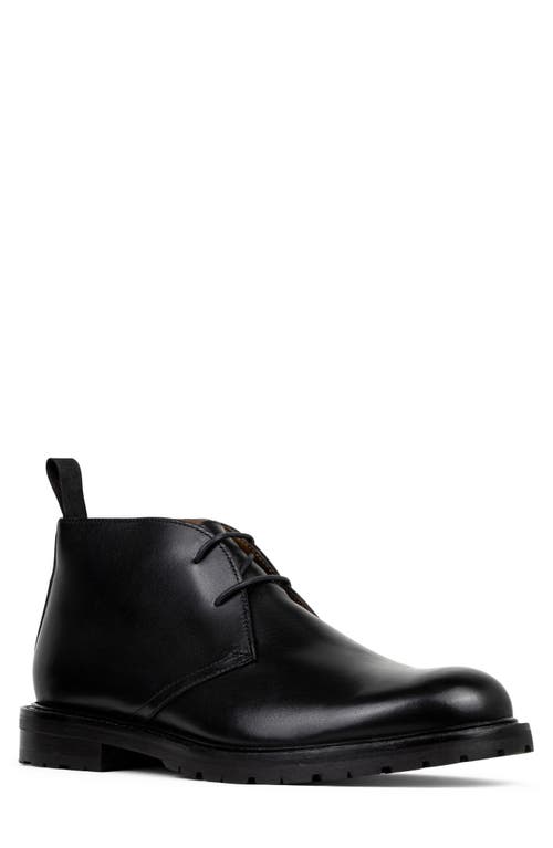 Shop Donald Pliner Colton Lug Sole Chukka Boot In Black