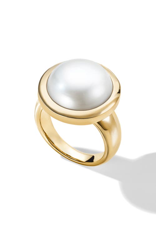 The Epic Pearl Ring in Gold