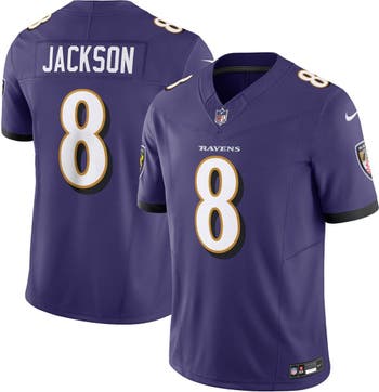 Men's Nike Lamar Jackson Purple Baltimore Ravens Color Rush Vapor