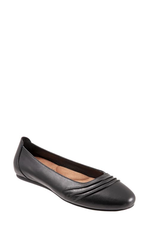 SoftWalk Safi Flat Black at Nordstrom,