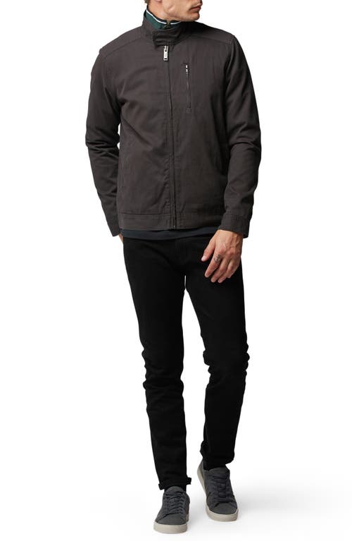 Rodd & Gunn Armitage Cotton Twill Harrington Jacket In Pewter