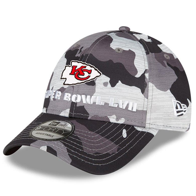 KANSAS CITY CHIEFS New Era Super Bowl LVII Opening Night 9FORTY Adjustable  Hat